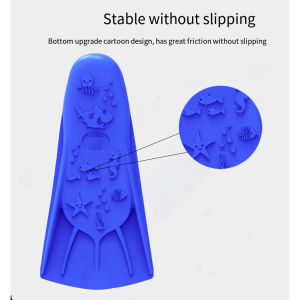 Silicone Professional Scuba Diving Fins Short Men women Snorkel Swimming Fins Kids Flippers Equipment Set
