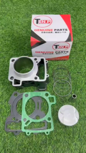 เสื้อสูบเดิม ไซส์58 KTM125 เคทีเอ็ม125 เสื้อสูบชุดใหญ่ เสื้อสูบขนาดเดิม/ ลูกสูบเดิม/ ประเก็นเสื้อสูบ/ สลักลูกสูบ/ แหวนสูบ/ กิ๊ฟ ครบชุด อะไหล่ทดแทน