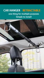 Car Hanger Bar Gantungan Baju Di Mobil Belakang Model Bisa Di Panjangkan Dari 100cm Ke 150cm MSV