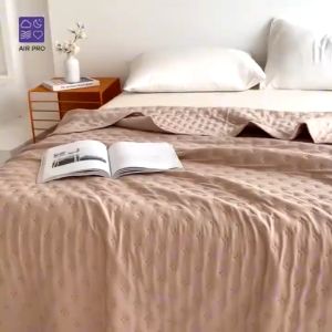 ZARA Home Gaya Bedcover set Sprei Warna Pastel 3 Ukuran Double Plain Motif Berkualitas Tinggi ZR