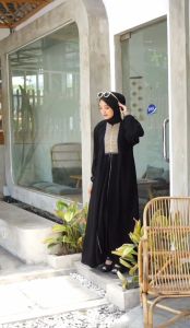 gamis pesta mewah elegan kondangan Abaya Dubai 255 abaya turkey