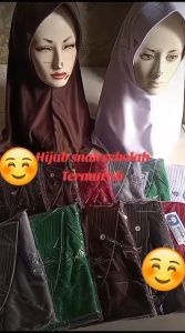 Hijab Insatan Anak Sekolah TK SD SMP Model Pita Samping BISA BAYAR DI TEMPAT(COD)