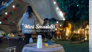Bình hâm nước pha sữa di động FATZ BABY Mini Smart S1 FB3826NB có tính năng thanh trùng lõi bình ưu việt