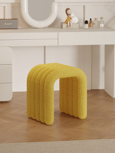 Ouye Dressing Table Dedicated Makeup Stool Girls Bedroom Minimalist Dressing Stool Internet Celebrity Ins Accessible Luxury Small Stool Chair