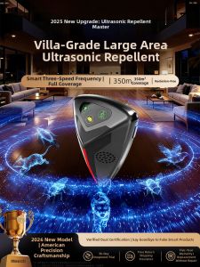 ZCA | High Power Ultrasonic Automatic Bat Repeller Indoor