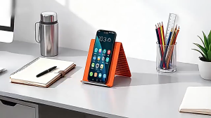 MUSASI Portable Foldable Silicone Phone Holder Universal Multi-Angle Flexible Deformable Silicone Stand Gifts Non-Slip Adjustable Phone Stand Desktop