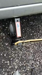 34Cm Universal Car Tire Scissor Jack Ratchet Wrench Lift Up Handle Tool Puncture Emergency Kereta