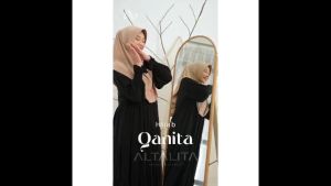 Altalita - Kerudung Instan Qanita Penguin Ukuran L Jersey Premium Jilbab Bergo Hamidah Menutup Dada Hijab Sport Instant Cocok Untuk Sekolah Olahraga Volly Futsal Senam dan Sehari-Hari