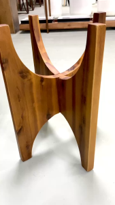 Chân gỗ tràm - Bền chắc thẩm mỹ dùng làm chân kệ chân bàn chân nội thất