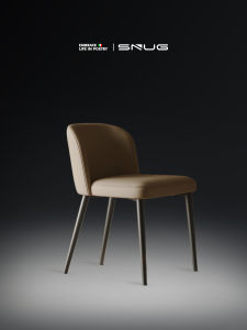 Luxurious Minimalist Leather Dining Chair