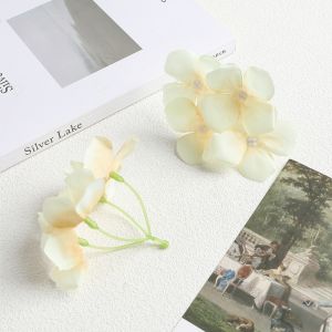 10/20Pcs 5cm Artificial Flower Silk Daisy Flower for Home Wedding Decor DIY Hair Accessories Corsage Handmade Craft Material