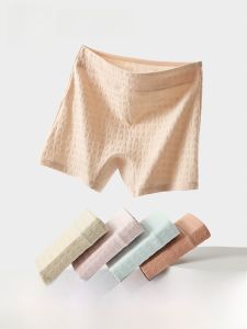 MiiOW | กางเกงขาสั้นผ้าฝ้ายแท้สำหรับผู้หญิง MiiOW 2-in-1 กางเกงขายาวลำลอง ระบายอากาศได้ดี ไม่รัดรูป ดีไซน์ใหม่ปี 2025