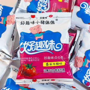 Super Delicious Peppa Pig Crispy Noodles Snack Whole Box Palm Crisp Leisure Food Dormitory Snacks Biscuits Puffed Food