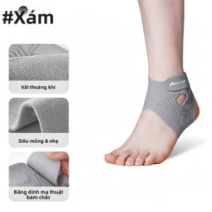 Băng Quấn Mắt Cá Chân Nhẹ Có Thể Điều Chỉnh Hỗ Trợ Thể Thao Bảo Vệ Chống Bong Gân Thoáng Khí Dành Cho Nam Và Nữ Khi Đi Bộ Đường Dài Tập Gym Thể Dục Thể Thao