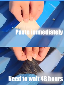 Waterproof Tape Color Steel Tile Sticker Self-adhesive Membrane Roof High Viscosity Leak Repair Strong Butyl Heat Insulation Repair Sticker