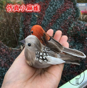 Mô Hình Chim Giả Bằng Bọt Biển Kiểu American Farmhouse Trang Trí Nhà Cửa Đồ Trang Trí Thủ Công Không Thể Tùy Chỉnh Chất Liệu Bọt Biển