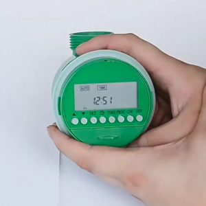Đồng hồ hẹn giờ tắt mở nước tự động xài pin 15 AA dụng cụ tưới cây phun sương thông minh