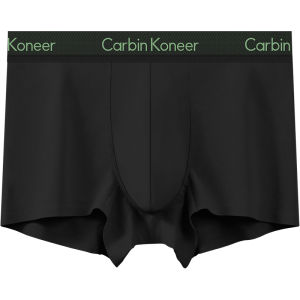 CarbinKoneer | CarbinKoneer Mens Cotton Antibacterial Underwear Sporty Boxer Shorts Mid-Waist 3D Pouch Design Breathable Comfortable Briefs