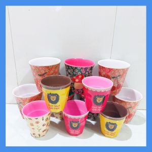 Ly nhựa Melamine 2 lớp có hoa văn
