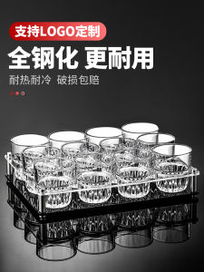 แก้วเบียร์แบบกระจกเทมเปอร์แก้วสำหรับดื่มเบียร์ใช้ในบาร์ KTV ไอเดียสร้างสรรค์ใช้ในบ้านระดับไฮเอนด์หรูหราเบาๆดูมีระดับ