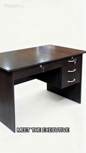 Office table with 4 drawers and lockable Drawers - #1302 Home office desk.