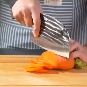 Nipiin 3MM Thickening Handmade Forged Kitchen Knife Original Japanese Chefs Knife Stainless Steel Fish Head Chop Bone Knife Meat Cleaver
