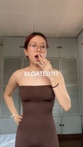 [Hottie Diary] Seamless One-Piece Underwear Tube Bodysuit Tank Top Compression Shapewear Removable Shoulder Strap Cami Full Body Shaper