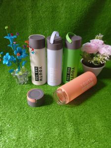 Botol minum kaca youth tahan panas/dingin