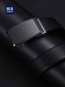 HLA | Men Auto-buckle Leather Belt