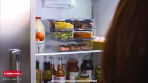 Rubbermaid Brilliance Storage Plastic Lids Clear 12-Piece set lunch box containers lunchbox lunch box bento kitchen pantry organizer