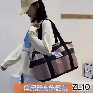 Tas Travel Bag MOTIF Bisa Lipat Tas Travel Kain Oxford Waterproof ZL10