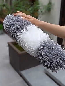250cm microfiber feather duster adjustable telescopic bending household ceiling car cleaning dust
