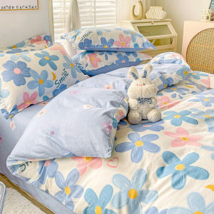 LINGYUN | 100 Cotton Cartoon Bedding Set