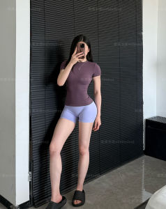 Áo Tập Yoga Bó Sát Áo Thun Chạy Bộ Áo Thun Tay Ngắn Quần Áo Thể Thao Quần Áo Tập Luyện Quần Áo Yoga Quần Áo Thể Thao