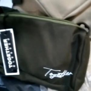 TAS SELEMPANG KANVAS / TAS KANVAS PRIA / TAS SELEMPANG BAHAN KANVAS