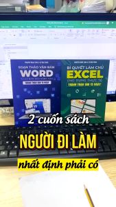 Sách Word - Excel Bộ 2 Cuốn Tin Học Văn Phòng Thành Thạo Sau 15 Ngày - Có Tặng Kèm Video Hướng Dẫn