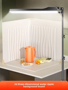 Water Ripple 3D Stereo Background Board for Taking Photos Small Object Shooting Props Ins Style White Background Paper Fancy Atmosphere Scene Layout Decoration Magazine Jewelry Ornament Decoration for Shooting Background Wall