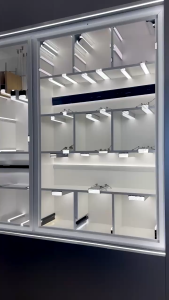 Thanh Nhôm Led U Có Viền 1509B (gửi hàng thanh 1m) (cần gửi thanh 3m lh shop)