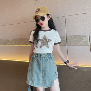 ZIRUIBABA | Summer Thin Jeans Shorts Suit