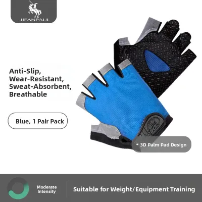JIFANPAUL | Anti-Slip Cycling Gloves for Women and Men Outdoor Sports Summer Season