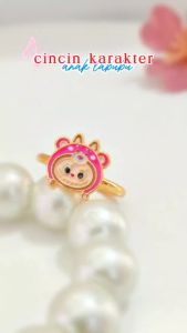 Nice Jewelry Cincin anak LOL lapis emas gold F126M