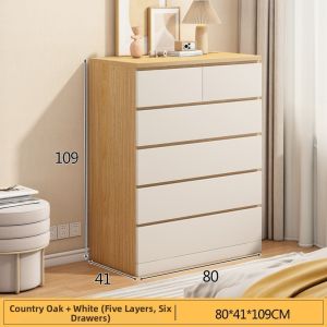 Minimalist Modern White Storage Chest