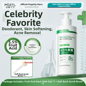 Pozitilan | AHA & BHA Acne Control & Exfoliating Shower Gel