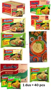 Indomie Ayam Bawang - Indomie Soto 70gr Per Dus - Mie Kuah - Soto Instan Noodles Food