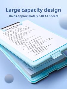 Large Capacity A4 File Folder Storage Box Writing Pad Student Special Exam Paper Organizer Tool Jaofia Brand SJJS78 Model