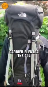 (TERMURAH) TAS CARRIER RANSEL GUNUNG 45 LITER OUTDOOR TAS PENDAKI GUNUNG HIKING ADVENTURE