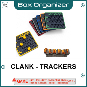 Clank - Trackers Board Game Box Organizer Insert