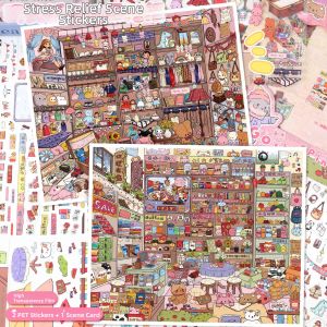 3D Stereo DIY Stress Relief Stickers