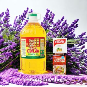 Dầu ăn Cái Lân 5l - Tặng 1gói Bột Ngọt 100gr 1gói Hạt Nêm 55gr