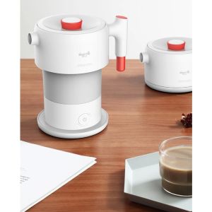 Portable Electric Kettle Foldable 0.6L Coffee Teapot Boil Water Travel Kitchen Appliances Electric Kettle
